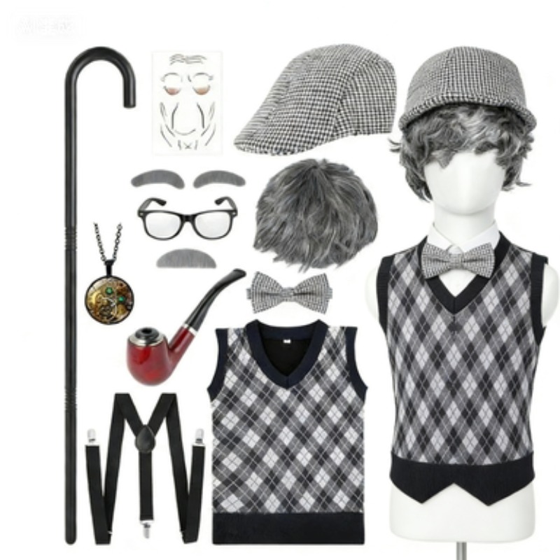 Men'S Accessories In The 1920S - Zestaw akcesoriów do kostiumu starego mężczyzny