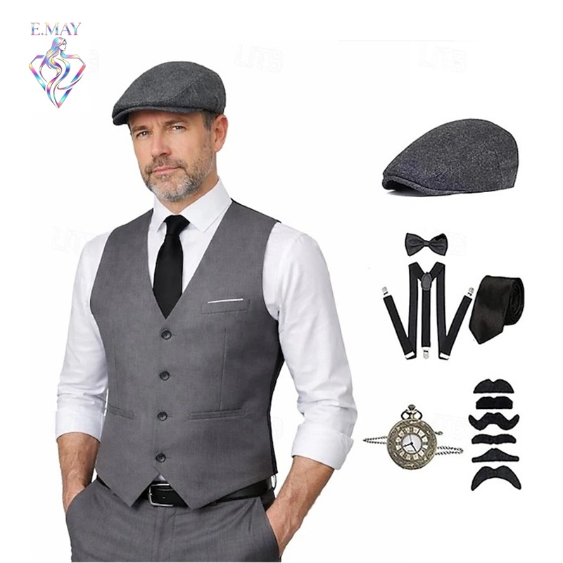 Men'S Accessories In The 1920S - Męski kostium w rozmiarze plus size