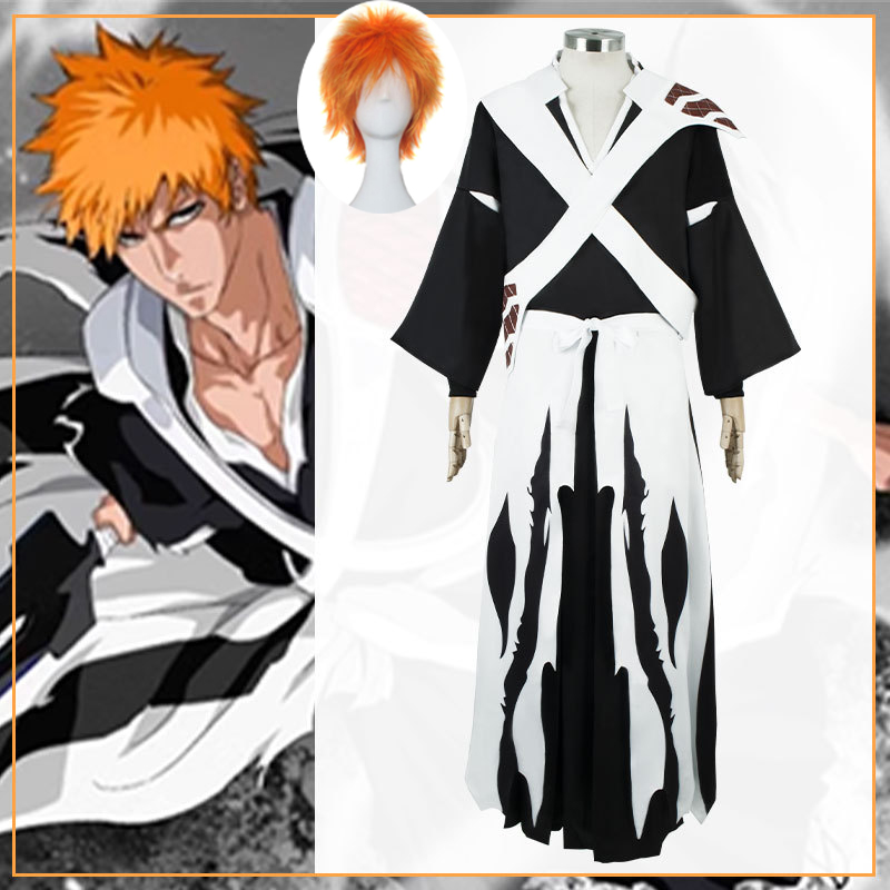 Peruka do cosplayu postaci Kur – Men'S Kimono Accessories recenzja i cena