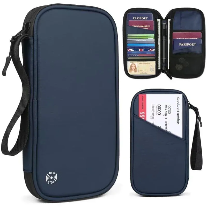 Lekki pokrowiec na paszport po – Travel Organizer Men recenzja i cena